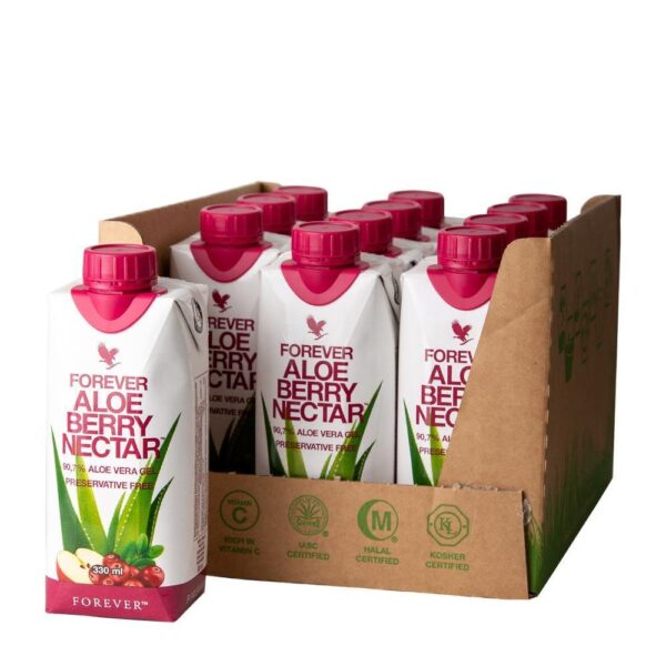 Forever aloe berry nectar 12×330-ml