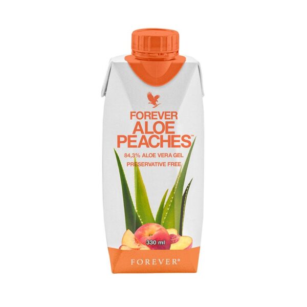 Forever Aloe Peaches 12 x 330 ml, 12 × 330 ml