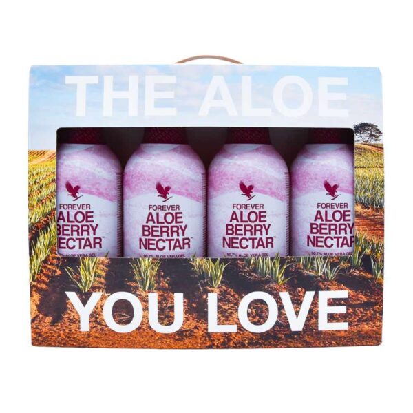 Forever Aloe Berry Nectar 4 x 1000 ml, 4 × 1000 ml