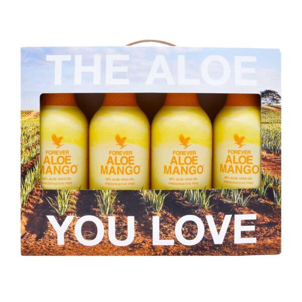 Forever Aloe Mango 4 x 1000 ml, 4 × 1000 ml