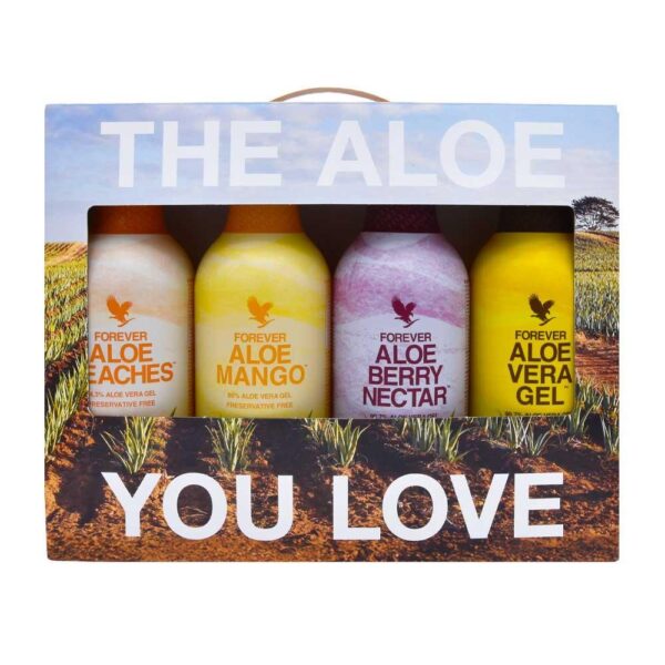 Forever 4-Pack Aloe Combo 4 x 1000 ml